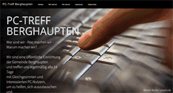 Desktop Screenshot of pc-treffberghaupten.de